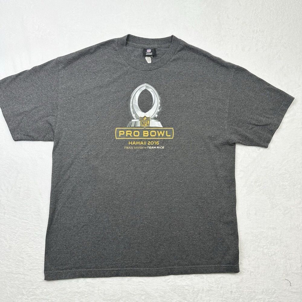 NFL Pro Bowl 2016 Shirt Mens XL Gray Hawaii Irvin Rice Football Travis Kelce